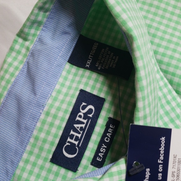 🎁SOLD🎁 NWT,CHAPS MEN'S  SHIRT - Picture 2 of 8